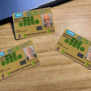 ecs Electrician Card