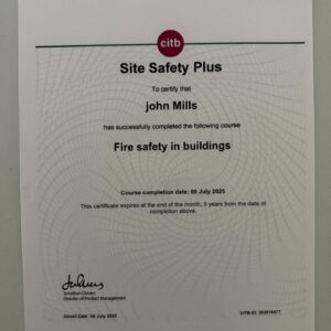 Smsts Certificate