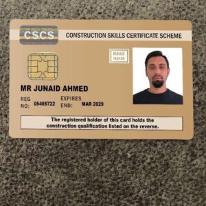 Cscs Gold Card