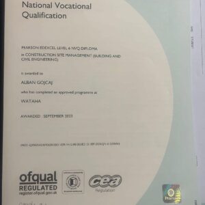 Nvq Diploma Qualification